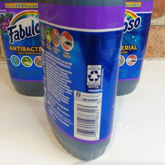 Fabuloso Lavender Antibacterial Multi-purpose Cleaner 16.9oz‎ x3 (Lot of 3) - Picture 3 of 5